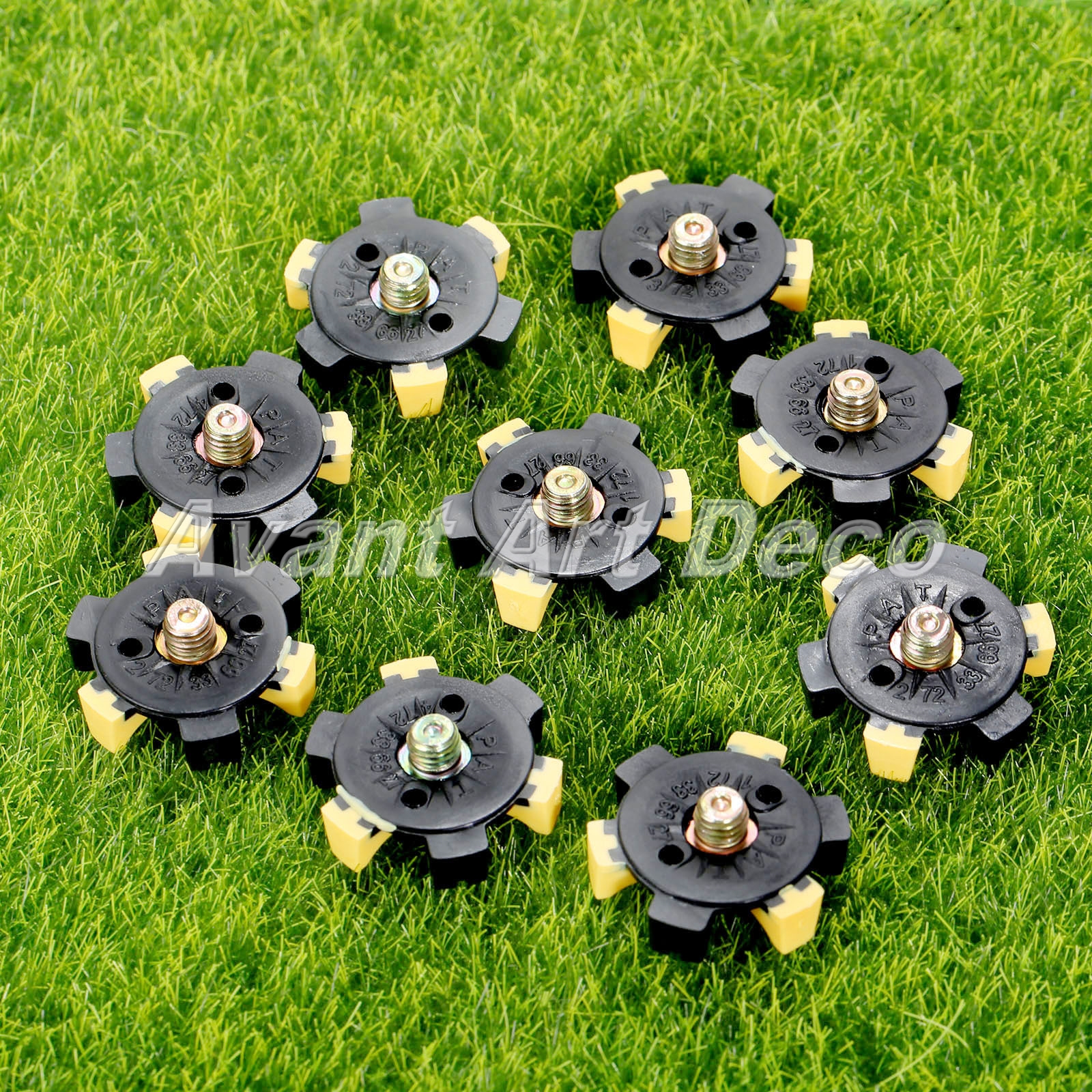 14pcs Golf Shoe Spike Fast Twist Screw Studs Replacement