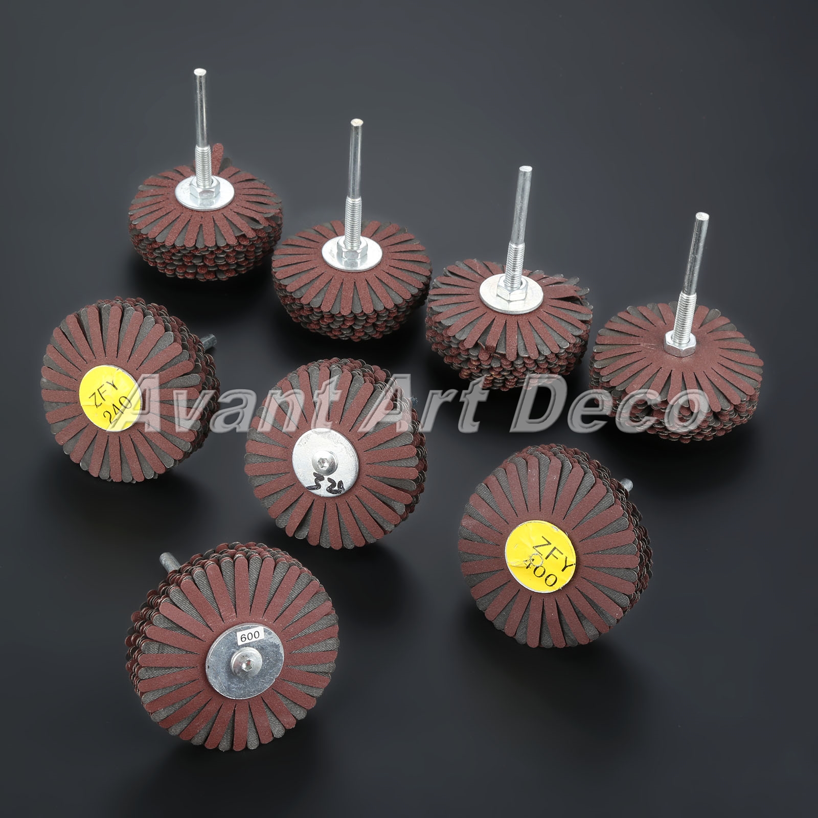 Sandpaper Flap Grinding Wheel Disc Sanding Cloth Wire Drill Abrasive