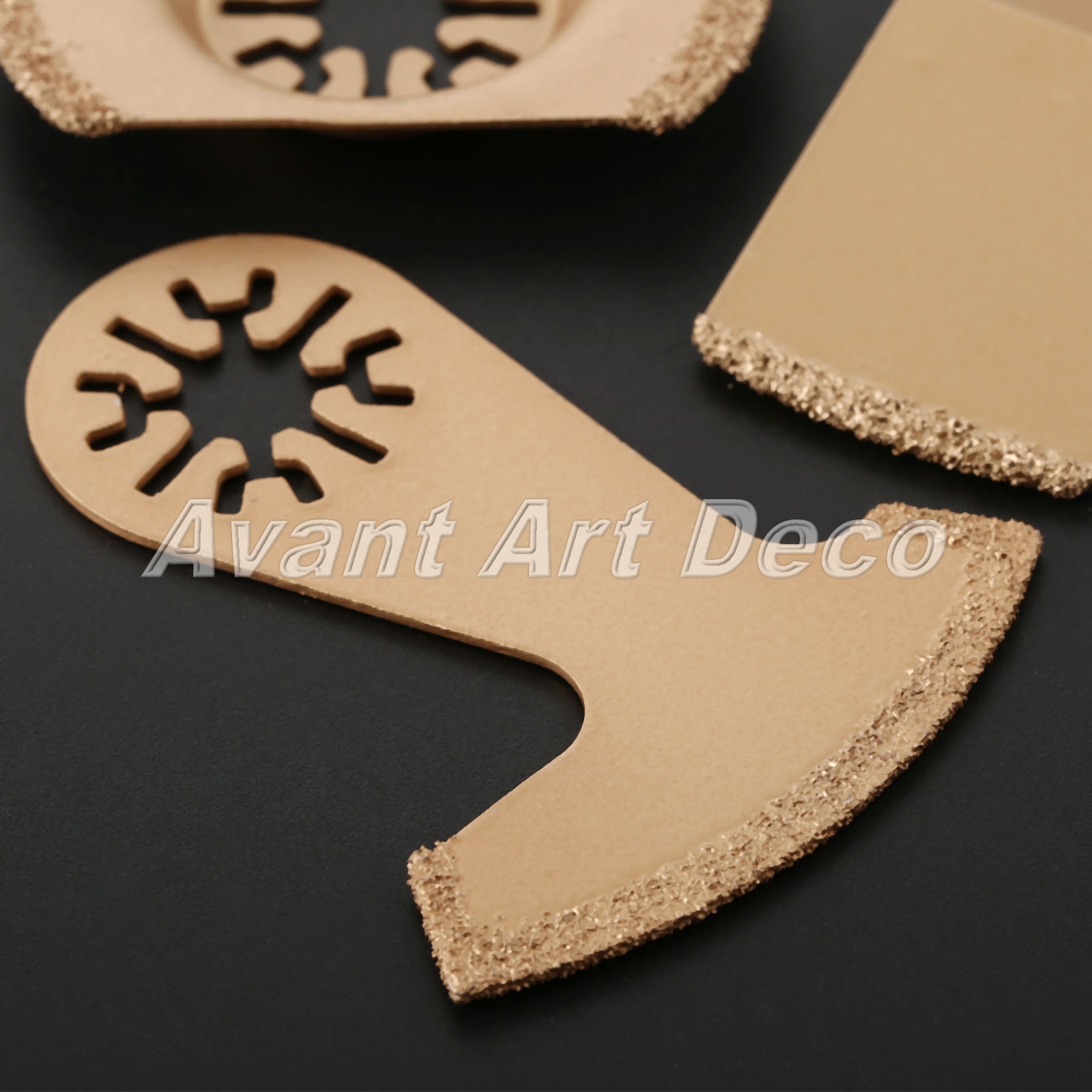 3x Mix Oscillating Tool Saw Blades Rasp Cutter Concrete Stone Wood