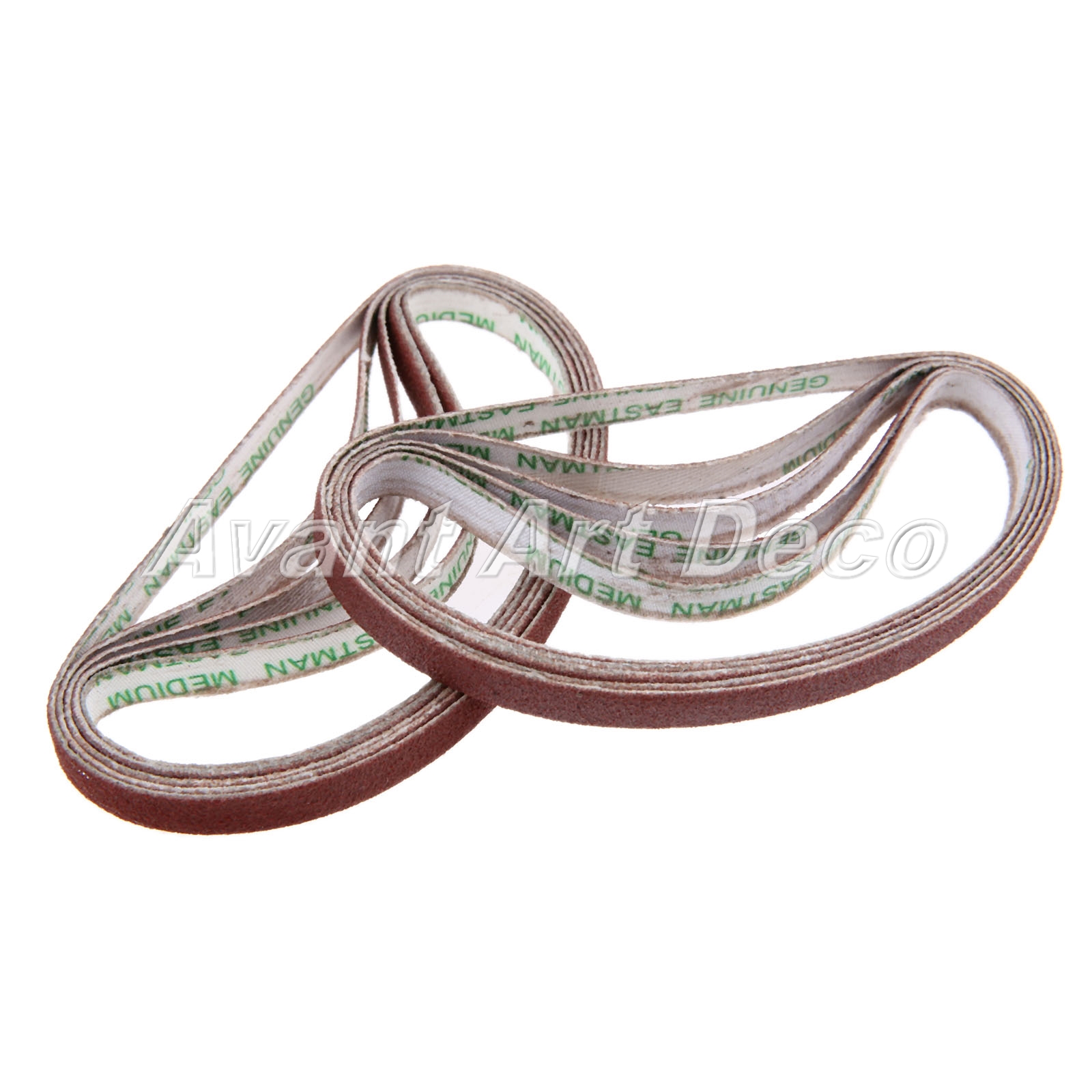 20Pcs Abrasive Sharpening Belts For Eastman Cutting Machine Medium Sand