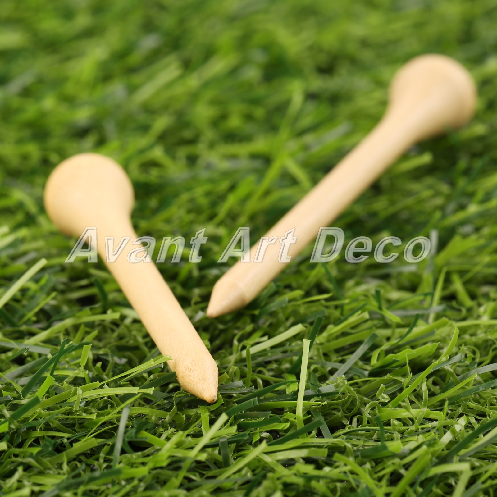 100Pcs Durable Maple Wooden Golf Tees Training Practice ...